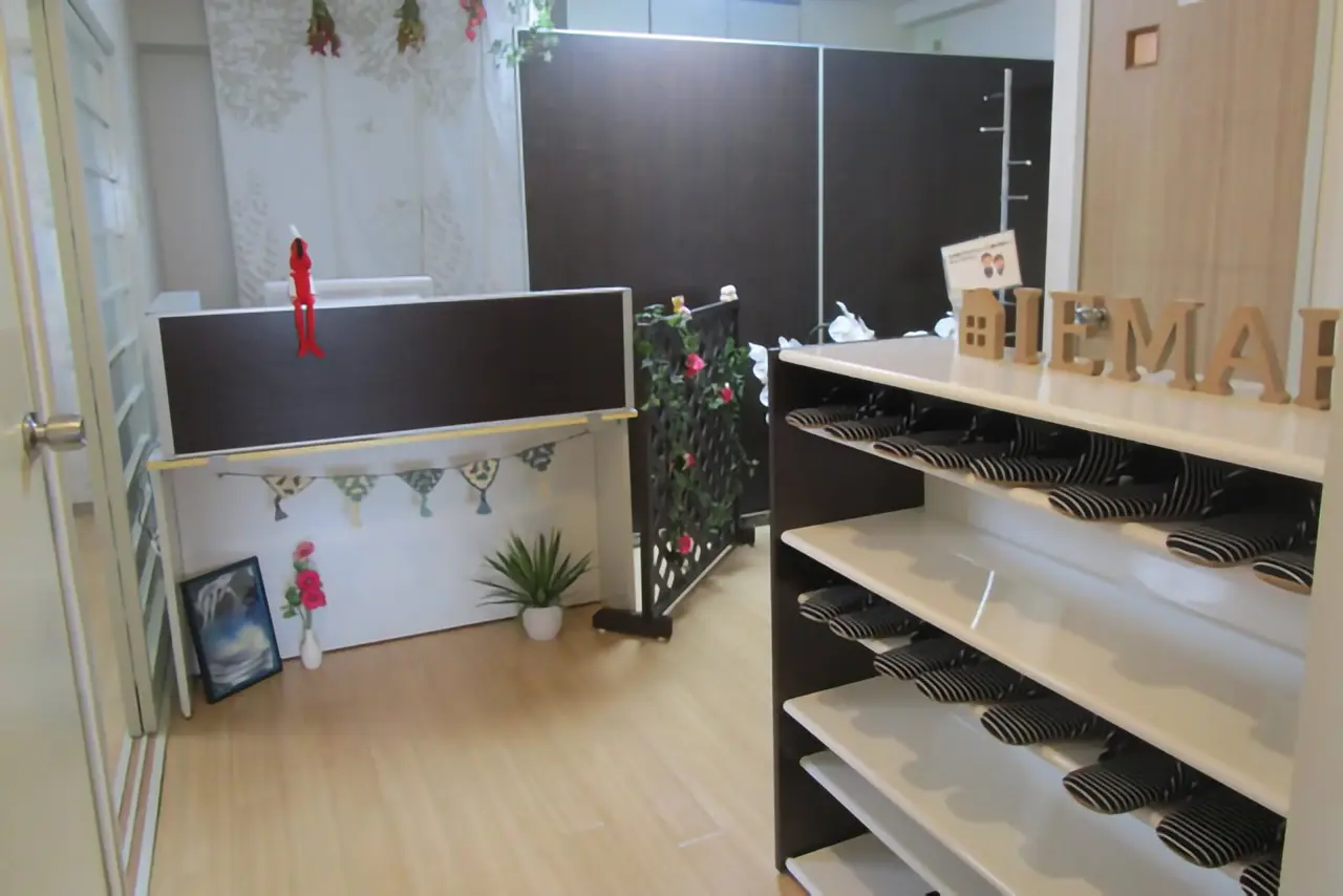 アットホームな店内です。