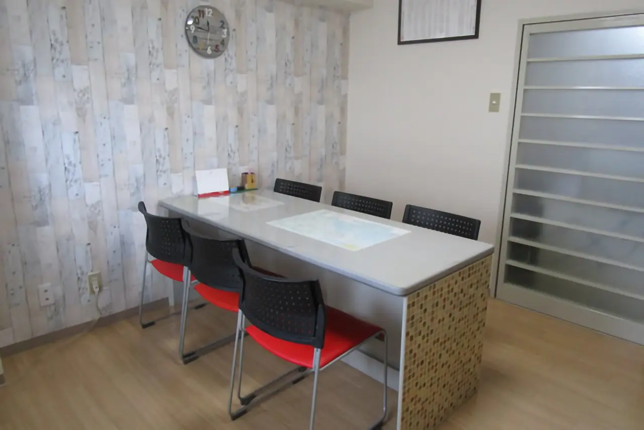 清潔感ある空間でお迎えします。